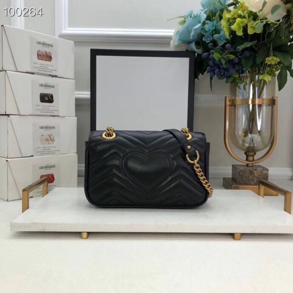 Gucci GG Marmont Small Black CrossBody - Picture 2 of 11